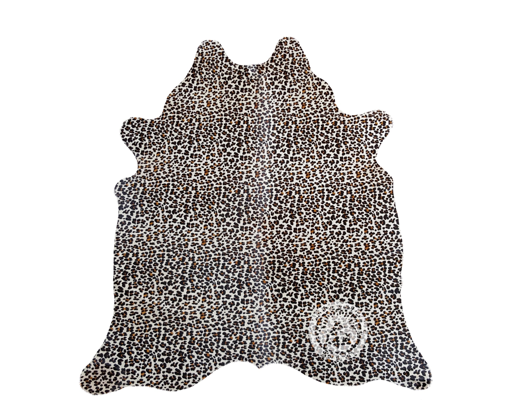PRINTEDJAGUARONOFFWHITECOWHIDE